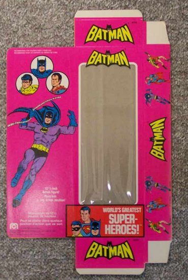 Mego Original 12" Batman Box from World's Greatest Superheroes