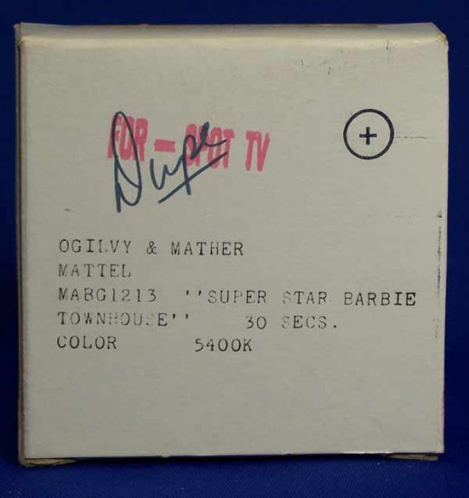Mattel Super Star Barbie Townhouse Commercial Original 16mm Film