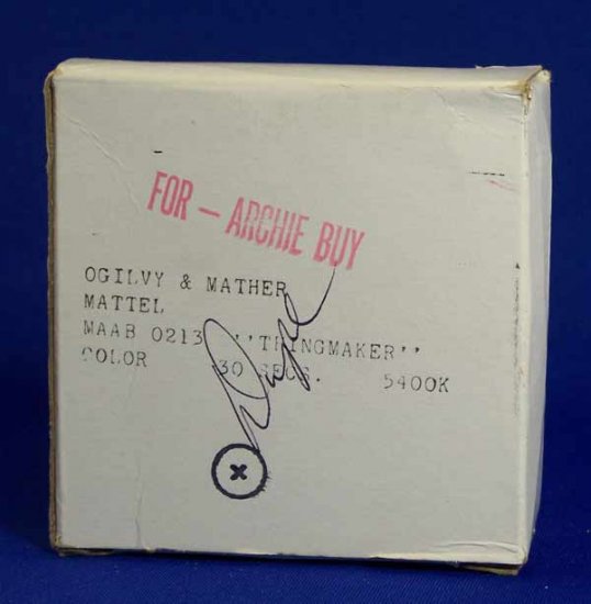 Mattel Thing Maker 2 Creepy Crawlies Commercial Original 16mm Film
