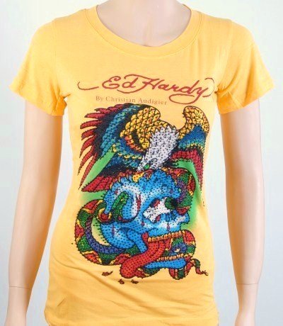 Ed Hardy T Shirt by Christian Audigier size M AMAZING