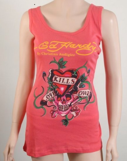 Ed hardy Top by Christian Audigier size S BEAUTIFUL