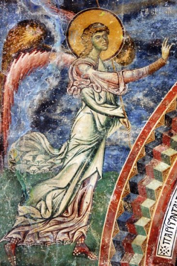 angel from kurbinovo
