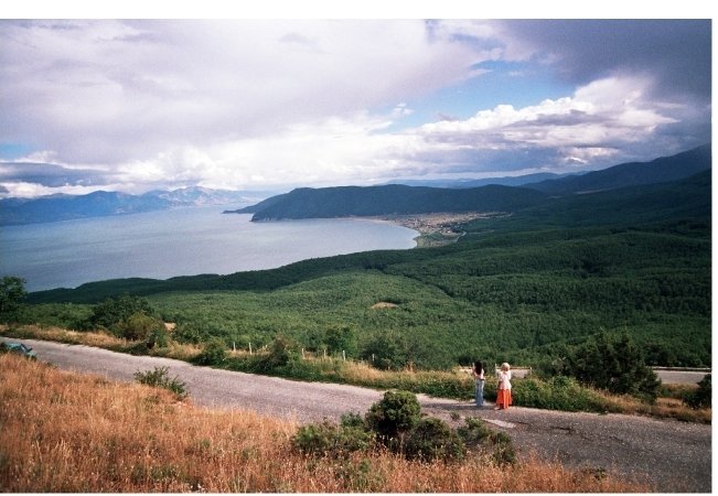 landscape of lake prespa