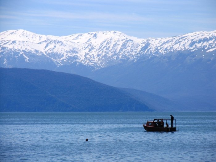 lake prespa, macedonia