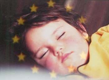 sleeping beauty with stars
