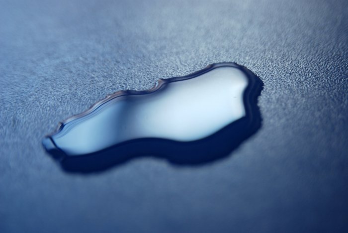 blue waterdrop