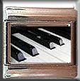 PIANO KEYS ITALIAN CHARM CHARMS