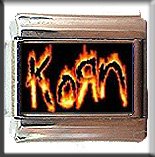 KORN FIRE LOGO ITALIAN CHARM
