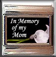 IN MEMORY OF MOM CALLA LILY ITALIAN CHARM CHARMS