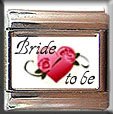 BRIDE TO BE ITALIAN PHOTO CHARM