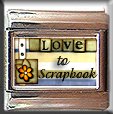 LOVE TO SCRAPBOOK ITALIAN CHARM CHARMS