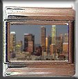 LOS ANGELES SKYLINE ITALIAN CHARM CHARMS