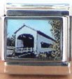 OLD COVERED BRIDGE ITALIAN CHARM CHARMS