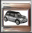 SILVER MINI COOPER ITALIAN CHARM CHARMS