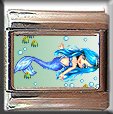 MERMAID ITALIAN CHARM CHARMS