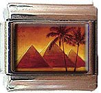 EGYPTIAN PYRAMIDS ITALIAN CHARM CHARMS