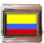 ECUADOR FLAG ITALIAN CHARM CHARMS