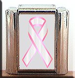 BREAST CANCER AWARENESS ITALIAN CHARM