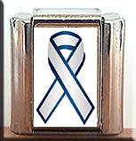 THYROID CANCER AWARENESS ITALIAN CHARM CHARMS