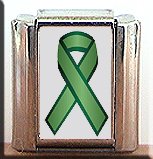 LIVER CANCER AWARENESS ITALIAN CHARM CHARMS