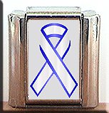 KIDNEY CANCER AWARENESS ITALIAN CHARM CHARMS
