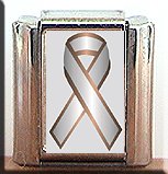 BONE CANCER AWARENESS ITALIAN CHARM CHARMS