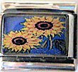 SUNFLOWER ITALIAN CHARM CHARMS