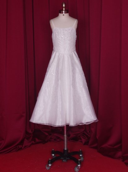 sanit evening dress flower girl