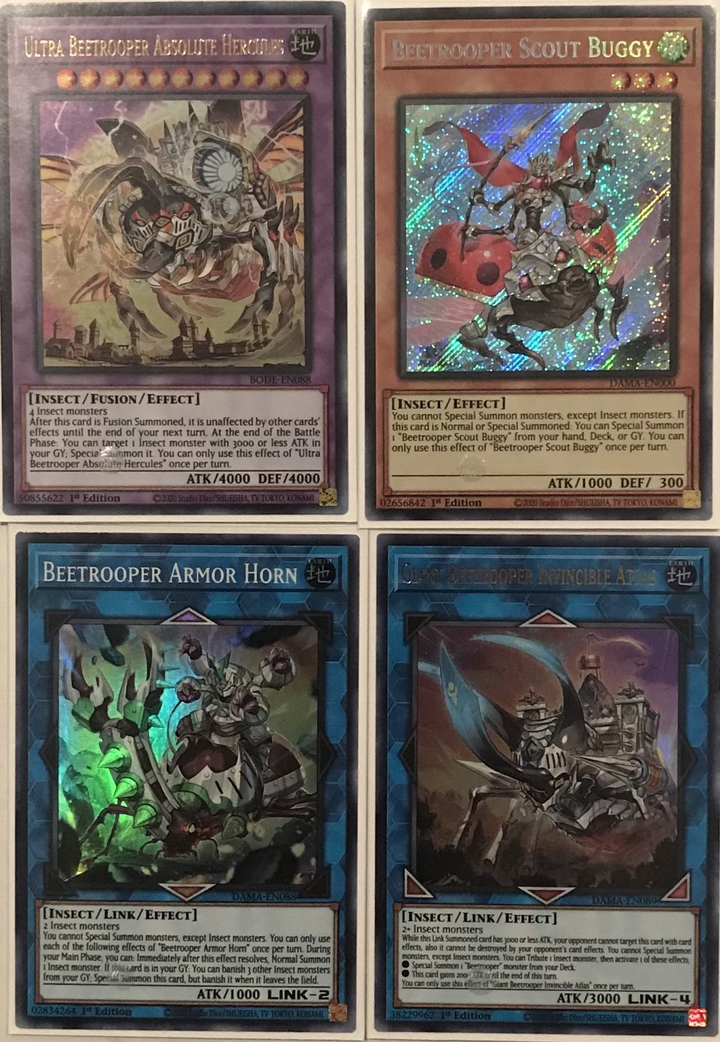 Yu Gi Oh Beetrooper Deck Core