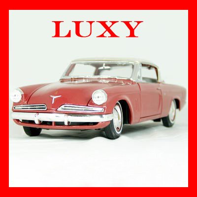 Maisto 1:18 Studebaker Starliner Red Diecast Car Model Luxy Collectibles