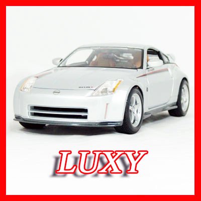 Maisto 1:18 Nissan 350Z S-Tune Silver Diecast Car Model Luxy Collectibles