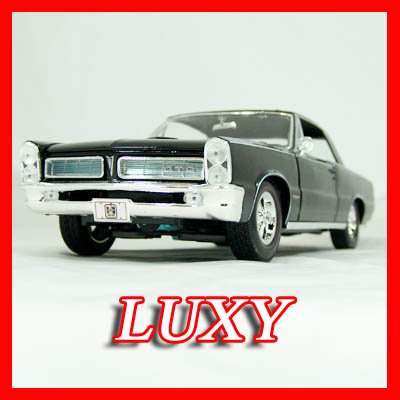 Maisto 1:18 Pontiac GTO Hurst Edition Black Diecast Car Model Luxy Collectibles