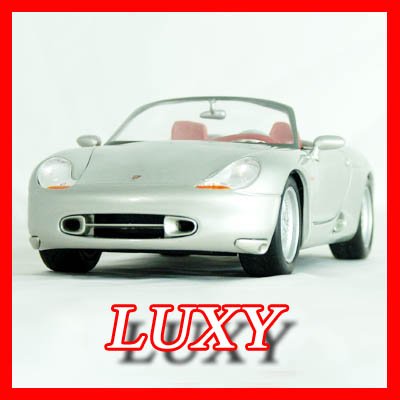Maisto 1:18 Porsche Boxster Concept Vehicle Silver Diecast Model Car Luxy Collectibles