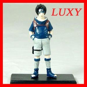 NARUTO Japan Figure Uchiha Sasuke Bandai 2002 LUXY Collectibles nt5