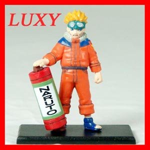 NARUTO Japan Figure Uzumaki Bandai 2002 LUXY Collectibles nt2