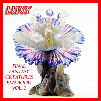 Detailed FINAL FANTASY Creatures + Fan Book Vol.2 YUNA Luxy Collectibles