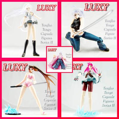 TENJHO TENJO TENGE Set of 5 Erotic Figures Luxy Anime Collectibles tt2