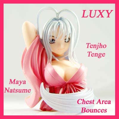 TENJHO Tenjo TENGE Maya Natsume BOUNCING BREAST Erotic Luxy Anime Collectibles tt3-4
