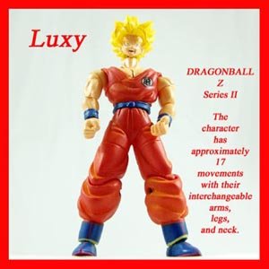 DragonBall Z Figure SUPER SAIYAN GOKU LUXY Anime Collectibles dbz7