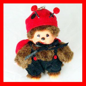 MONCHICHI Keychain Lady Bug Cute Sekiguchi LUXY Collectibles mo2