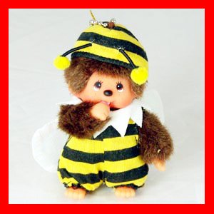 MONCHICHI Keychain Bee Costume Sekiguchi LUXY Collectibles mo4