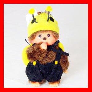 MONCHICHI Keychain Lady Bug Costume Sekiguchi LUXY Collectibles mo5