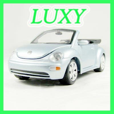1.25 VW New Beetle Cabrio Maisto Quality Diecast Car Model LB