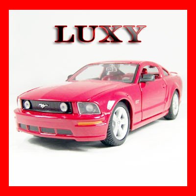 1.24 2006 Ford Mustang GT Maisto Quality Diecast Model Car Luxy Collectibles Red