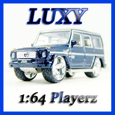 Maisto 1:64 MERCEDES BENZ G CLASS DUB 1:64 Playerz Diecast Dark Blue