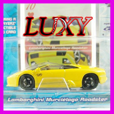 Maisto 1:64 LAMBORGHINI MURCIELAGO DUB Playerz Diecast Car Model Luxy Collectibles Yellow
