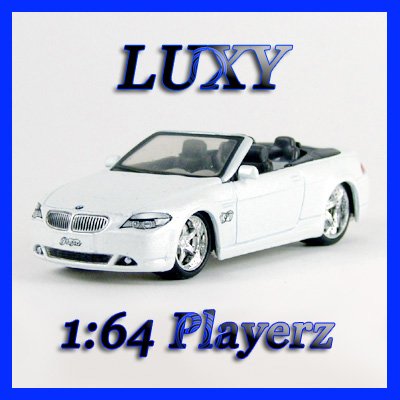Maisto 1:64 BMW 645 Ci COUPE DUB Playerz Diecast Car Model Luxy Collectibles White