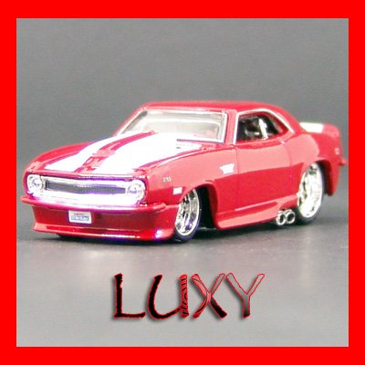 Maisto 1:64 1967 CHEVROLET CAMARO Z28 Muscle Pro Rodz Diecast Luxy Collectibles Red 6.1