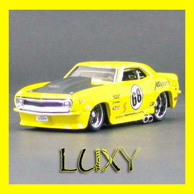 Maisto 1:64 1967 CHEVROLET CAMARO Z28 Muscle Pro Rodz Diecast Luxy Collectibles Yellow 6.1