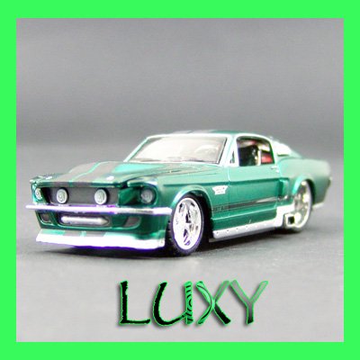 Maisto 1:64 1964 Ford Mustang GT Muscle Pro Rodz Diecast Luxy Collectibles Green 6.1